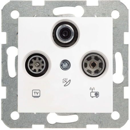 Viko Gniazdo antenowe KARRE RTV/SAT końcowe białe (90963641)