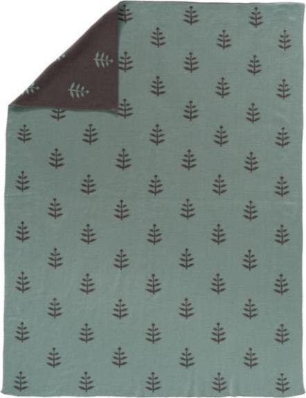 FRESKO Fresk Letni tkany kocyk z bawełny organicznej 80 x