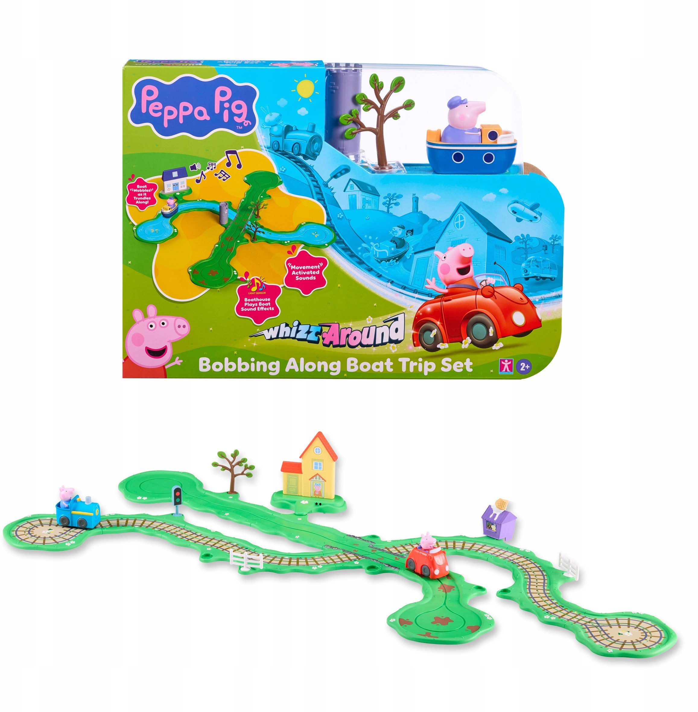 PEPPA WHIZZ AROUND RUNABOUT TOWN
