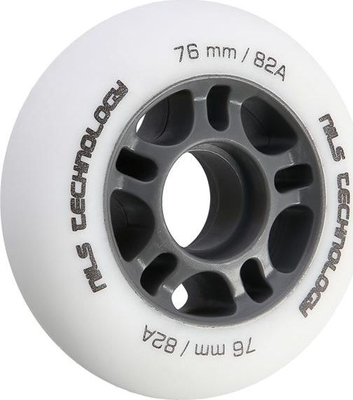 Nils Extreme PU 76x24 82A BIAŁE MATOWE KÓŁKA (4 szt.) NILS EXTREME