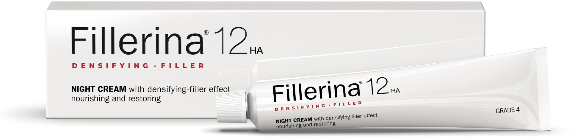 Labo, Fillerina 12HA Densifying Filler Grade 4, Nourishing & Restoring, Night, Cream, For Face, 50 ml For Women