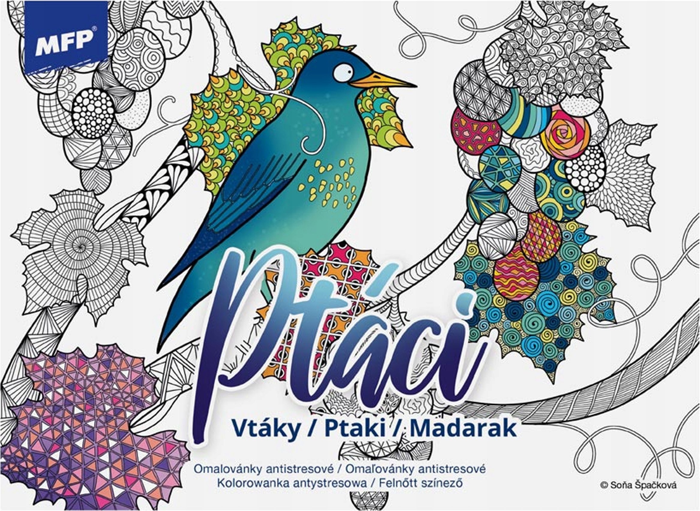 MFP paper kolorowanka antystresowa Ptaki A5 5301199