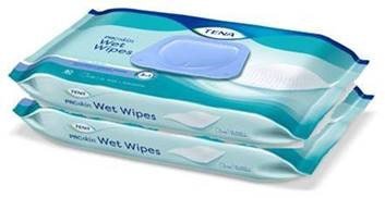 Chusteczki nawilżane TENA Wet Wipes 2x48 szt mokre myjące oczyszczające