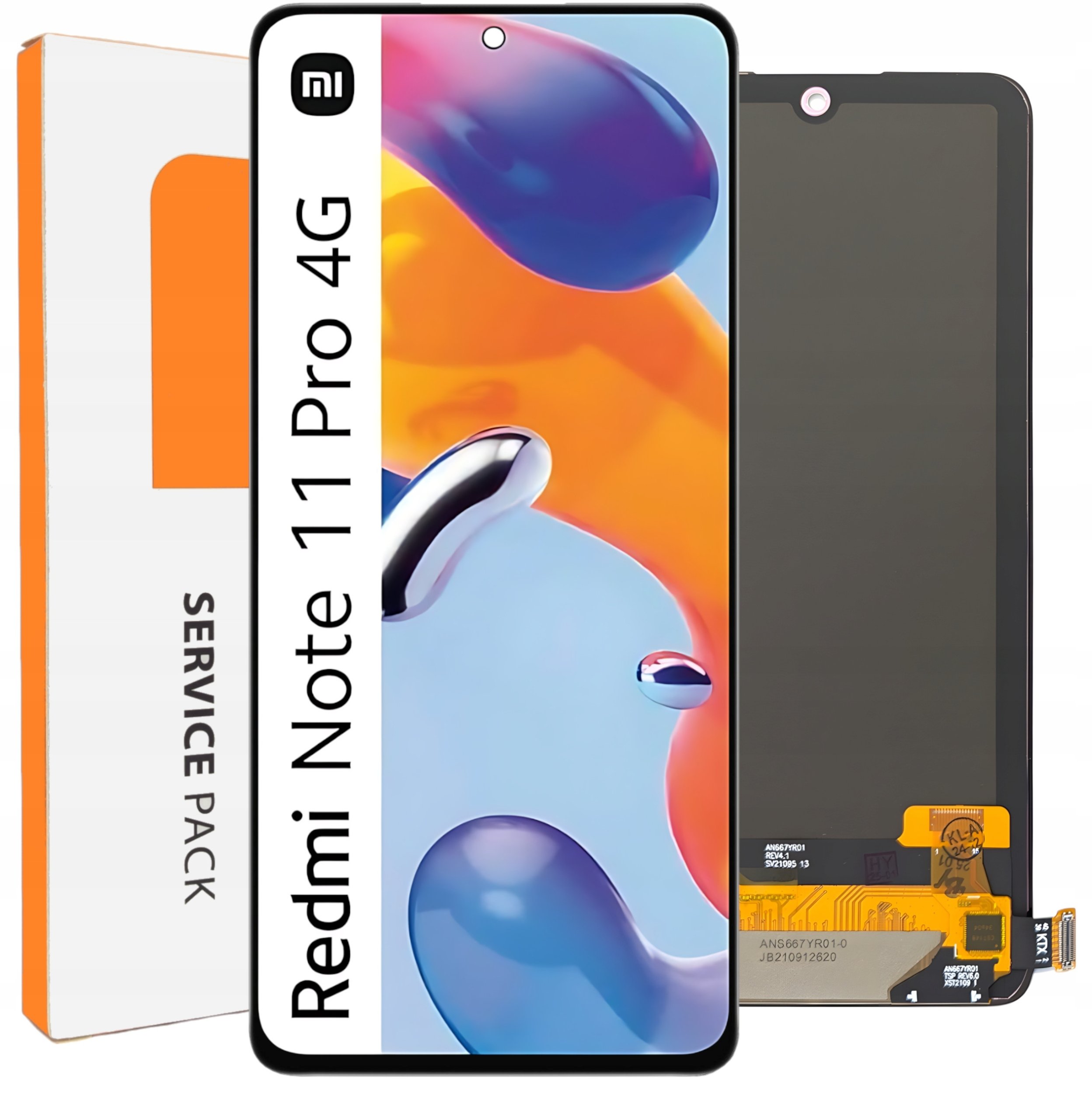 ORYGINAŁ WYŚWIETLACZ EKRAN LCD SZYBKA DOTYK DO XIAOMI REDMI NOTE 11 PRO 4G