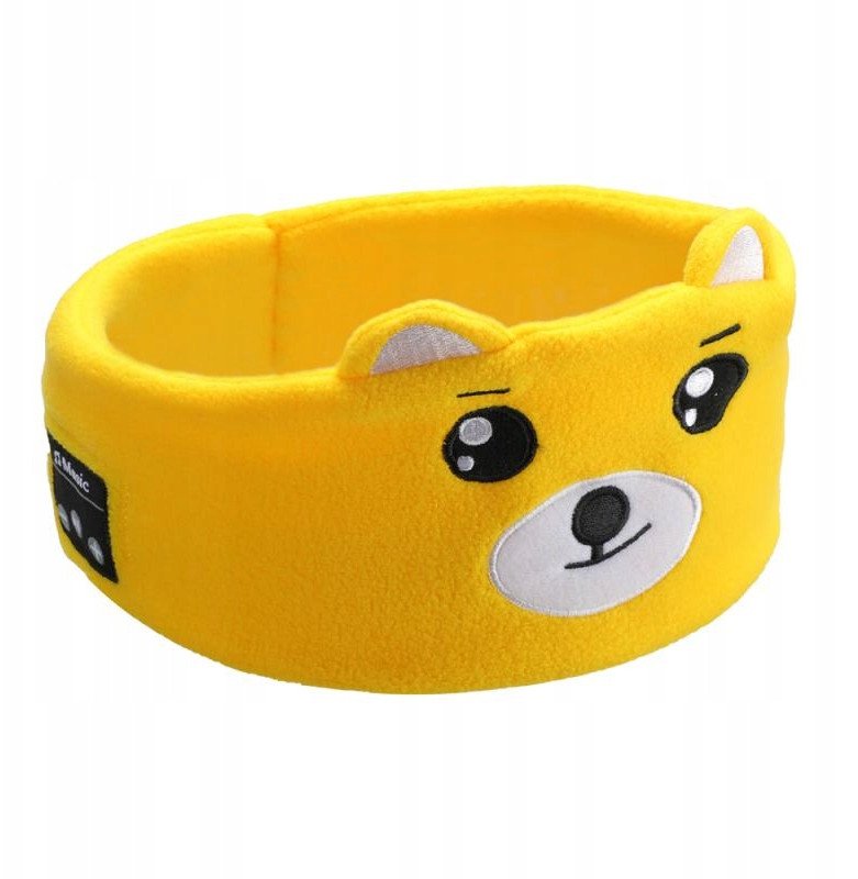 OPASKA na oczy NA SEN SŁUCHAWKI Bluetooth MISIEK