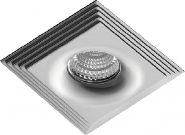 Azzardo Wpust prostokątny chromowany AZzardo LUCIANO S AZ1471