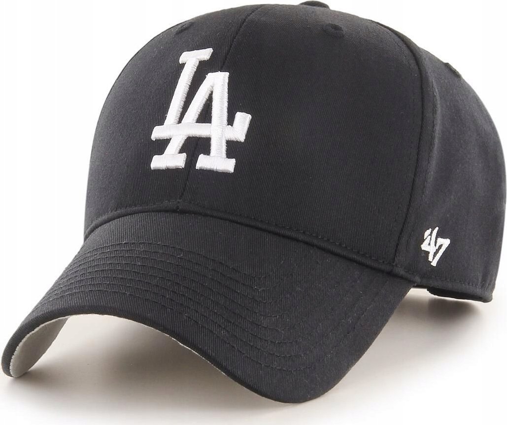 47 Brand MLB Los Angeles Dodgers Jr Cap B-RAC12CTP-BKA-KID Czarne One size