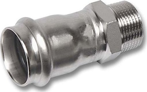 Złączka SANHA-NIROSAN-Stahl szlachetna przejścowa d18x3/4 GZSANHA