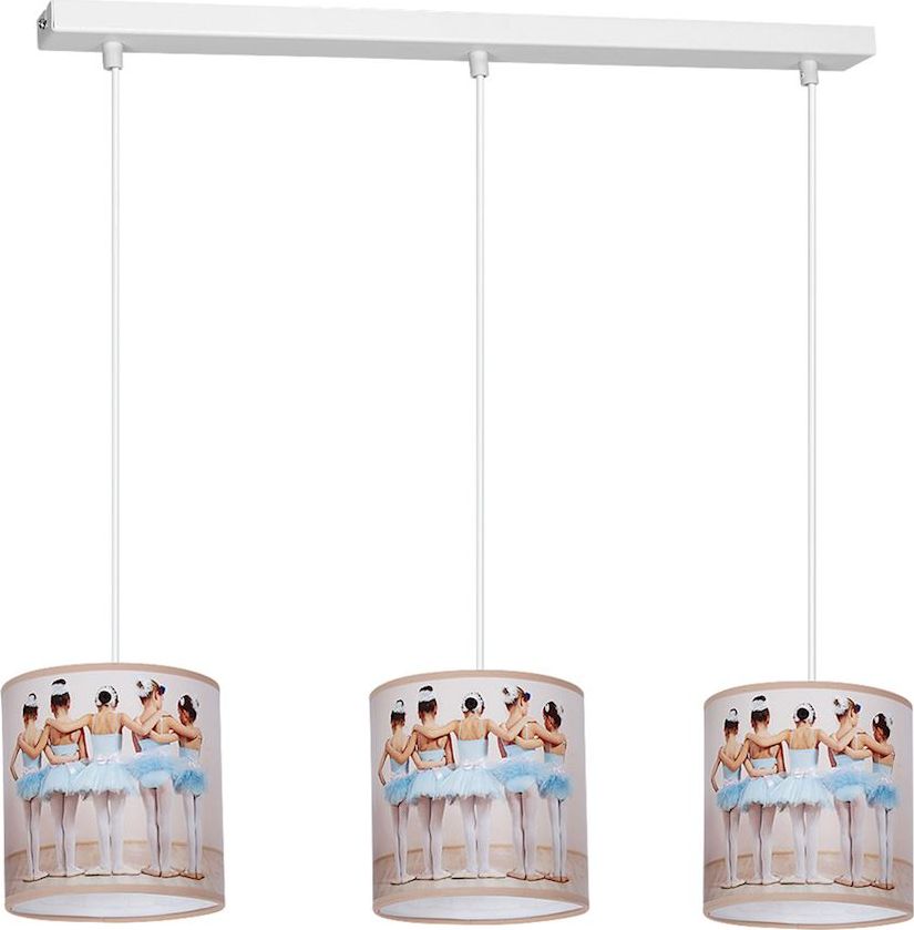 Lampa wisząca Milagro Ballerina nowoczesna biały (MLP 4312)