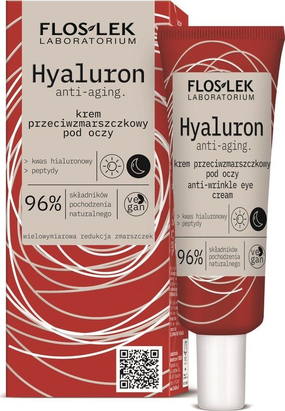 Floslek Floslek Hyaluron Krem przeciwzmarszczkowy pod oczy 30ml