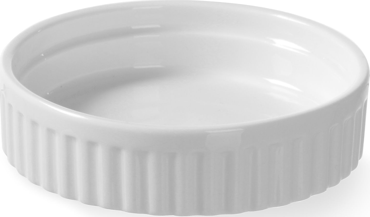 Hendi Miseczka kokilka do zapiekania do 600C porcelana śr. 90mm wys. 48mm - Hendi 783160 Miseczka kokilka do zapiekania do 600C porcelana śr. 90mm wys