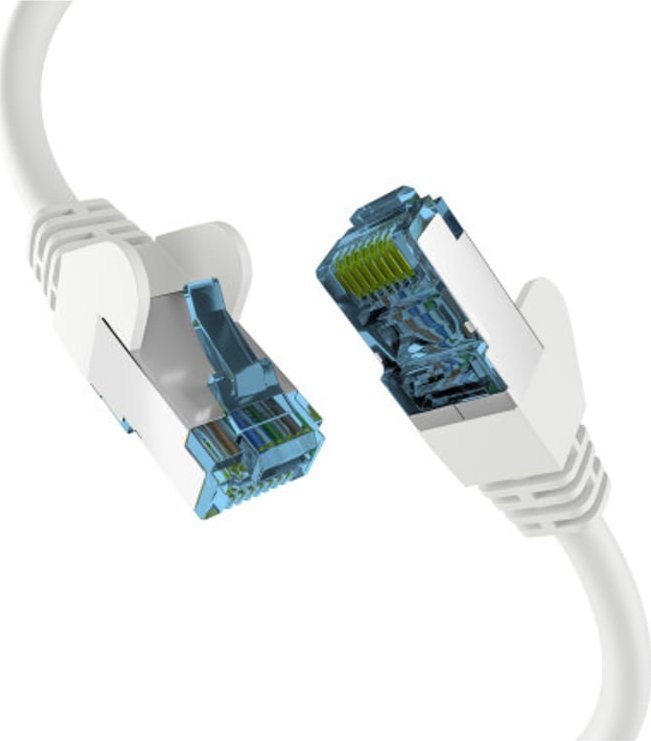 EFB EFB RJ45 PATCHKABEL mit CAT7 ROHKABEL WEISS 1.5m
