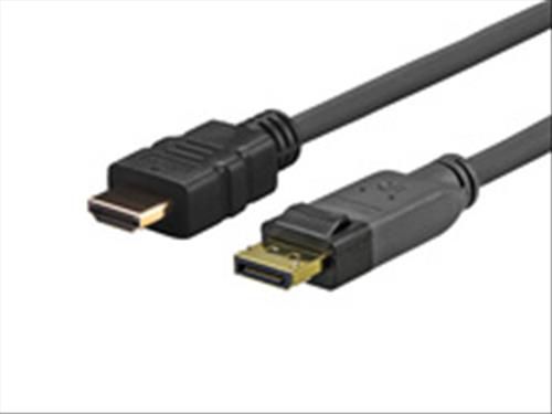 Kabel VivoLink DisplayPort - HDMI 5m czarny (PRODPHDMI5)