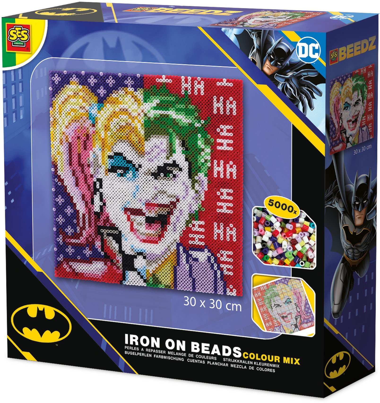 SES DC Batman zest.koralików mix kol.Joker 09363