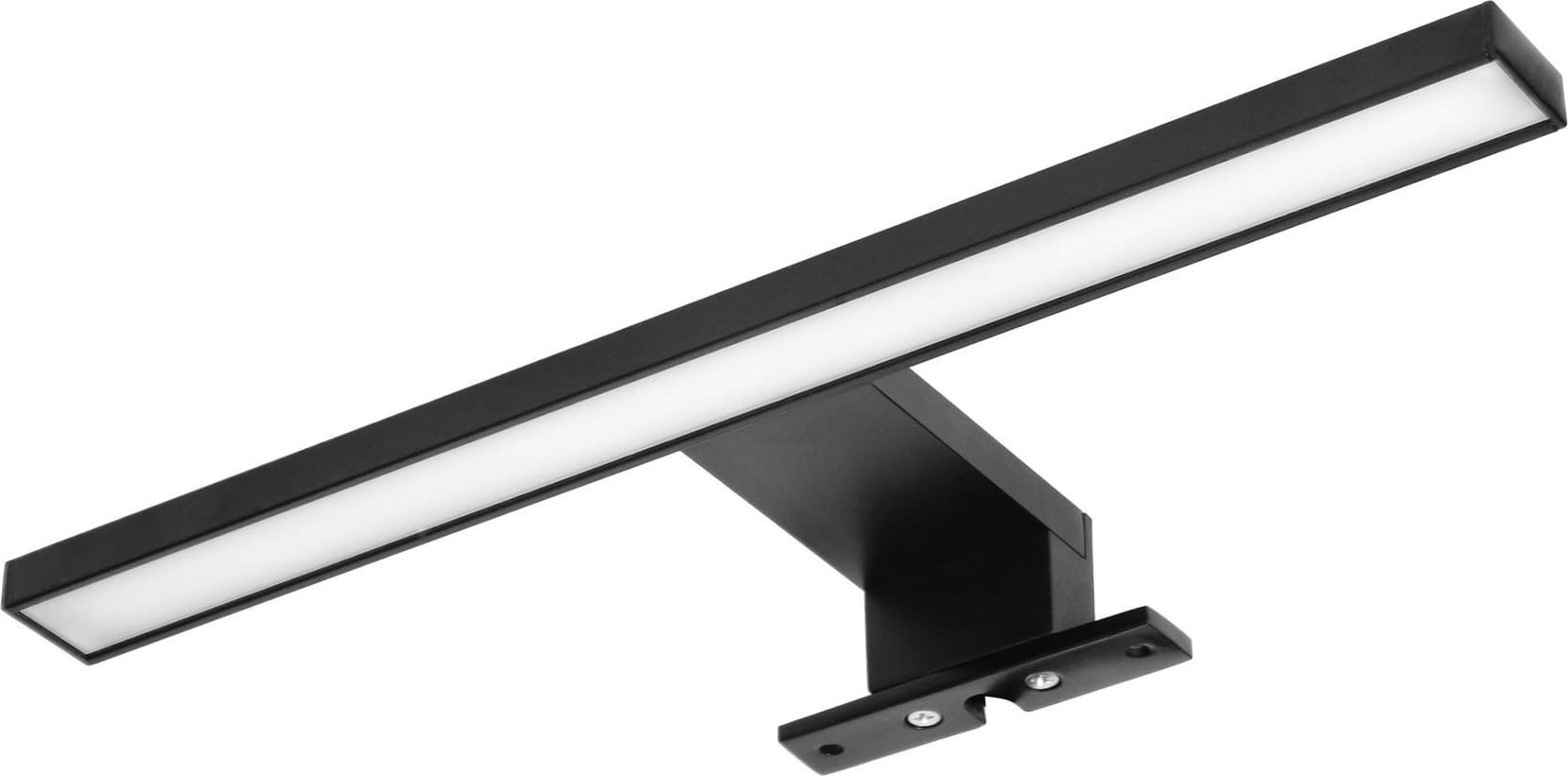 Lampa sufitowa Orno NORTES LED 5W, lampa nad lustro, 320lm, 4000K, dł. 30 cm, czarny, AD-OM-6104L4/B