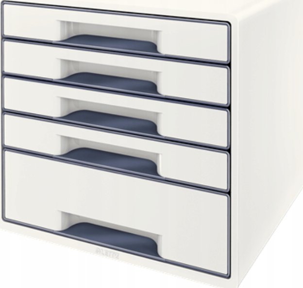 Leitz Pojemnik z 5 szufladami BW bia�y