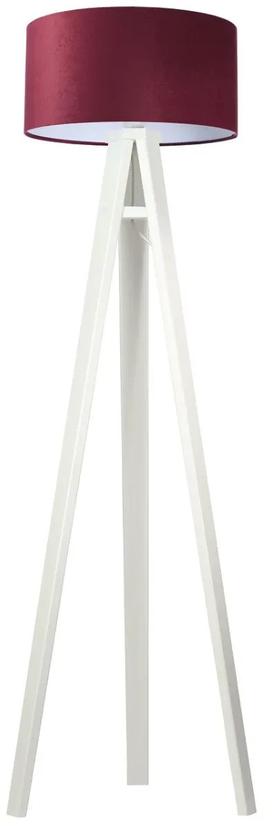 Lampa stojąca HOME 40 bordowa/biała/biała BPS KONCEPT