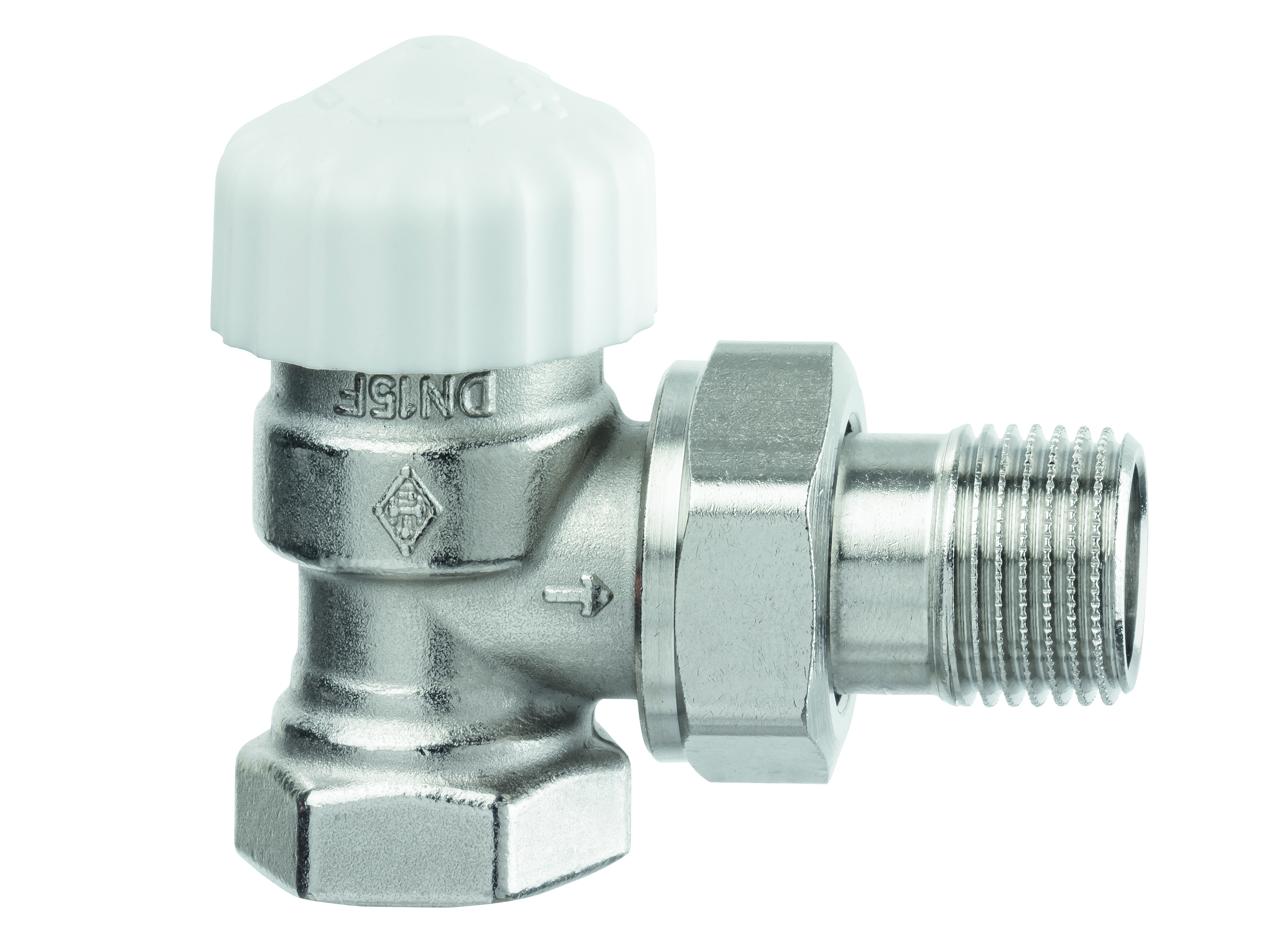 Heimeier Zawór termostatyczny z precyzyjną nastawą wstępną DN15 kątowy (3451-02.000)