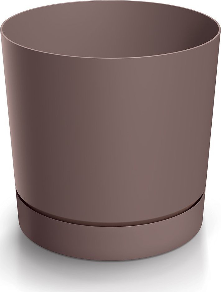 Prosperplast Doniczka okrągła Tubo DPOP150 z podstawką 1,8l