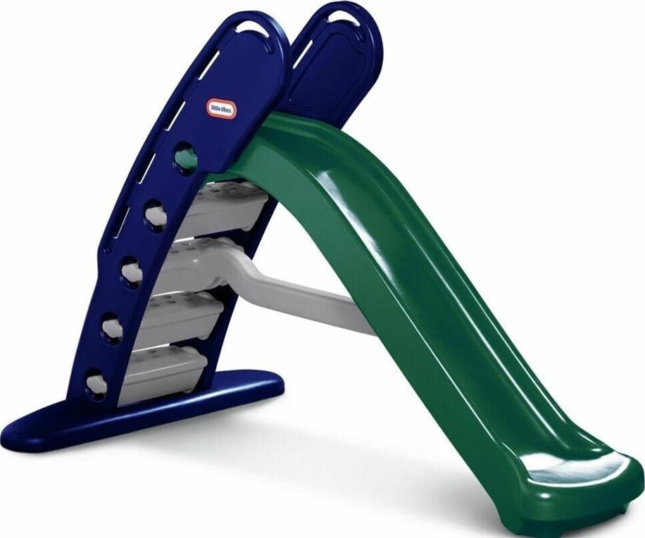 Little Tikes Wielka zjeżdżalnia niebiesko-zielona