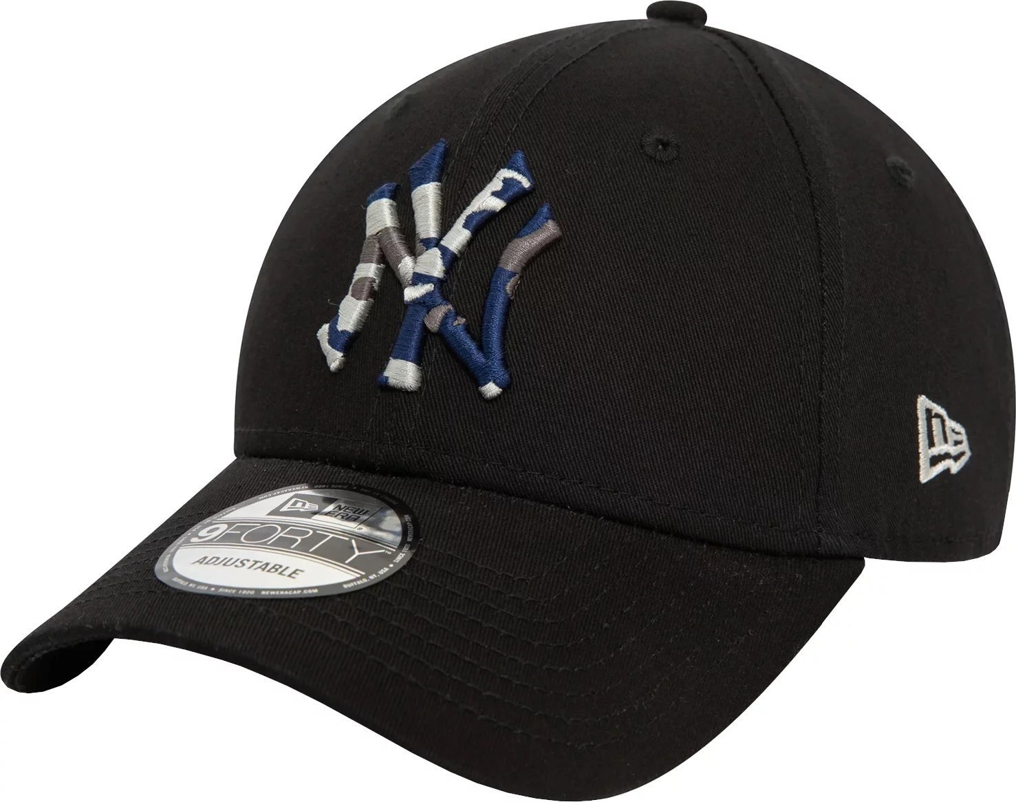 New Era New Era League Essentials 940 New York Yankees Cap 60435189 Czarne OSFM