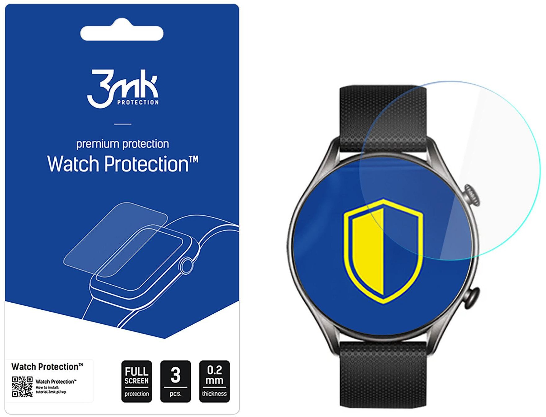 MYPHONE WATCH EL - 3MK WATCH PROTECTION ARC