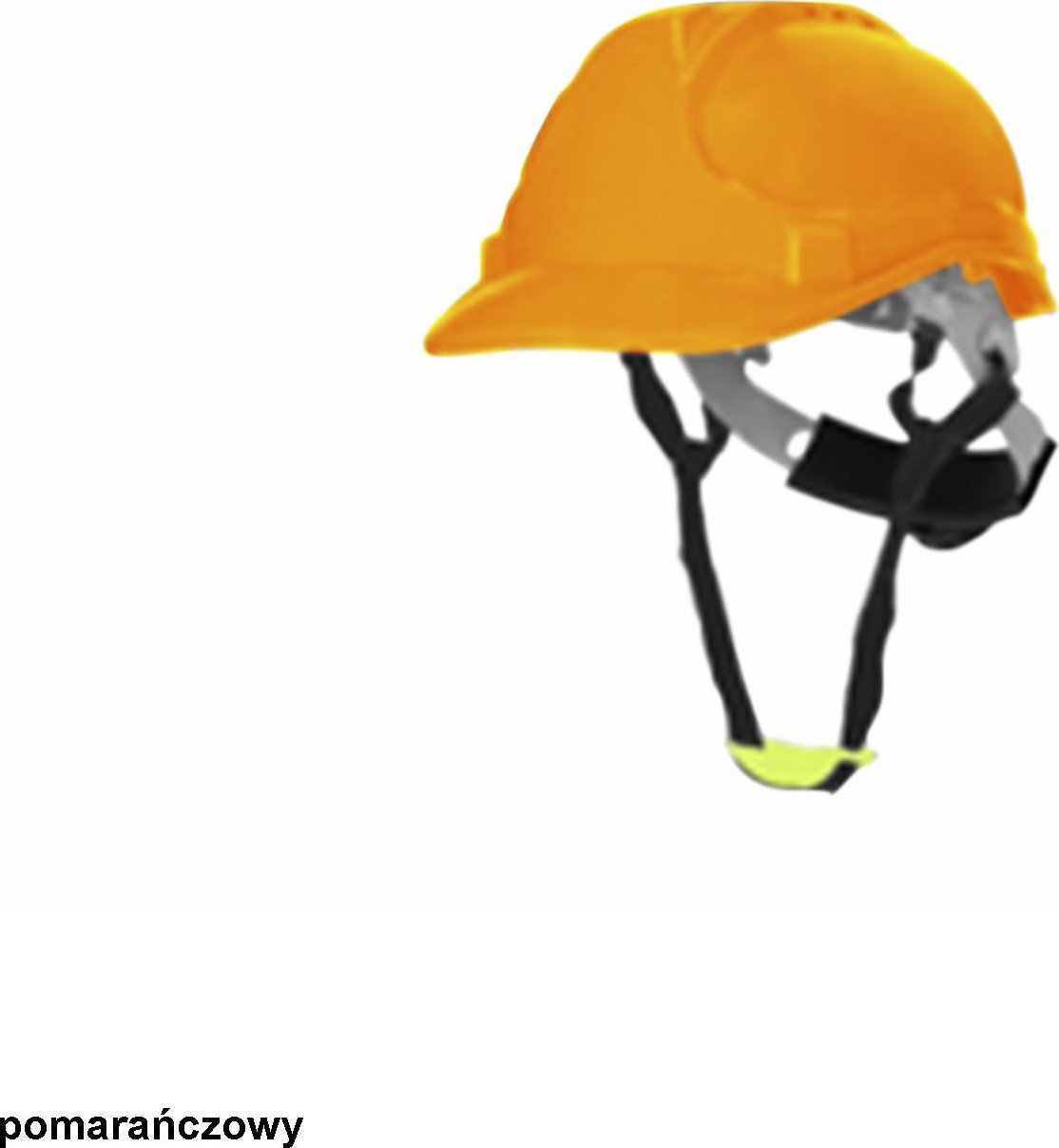 R.E.I.S. HELMET GUNNAR ABS OR - Kask ochronny GUNNAR ABS c. orange ST03-YY102 - 53-62 cm