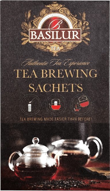Basilur Saszetki do PARZENIA herbaty ZESTAW - 10 sztuk