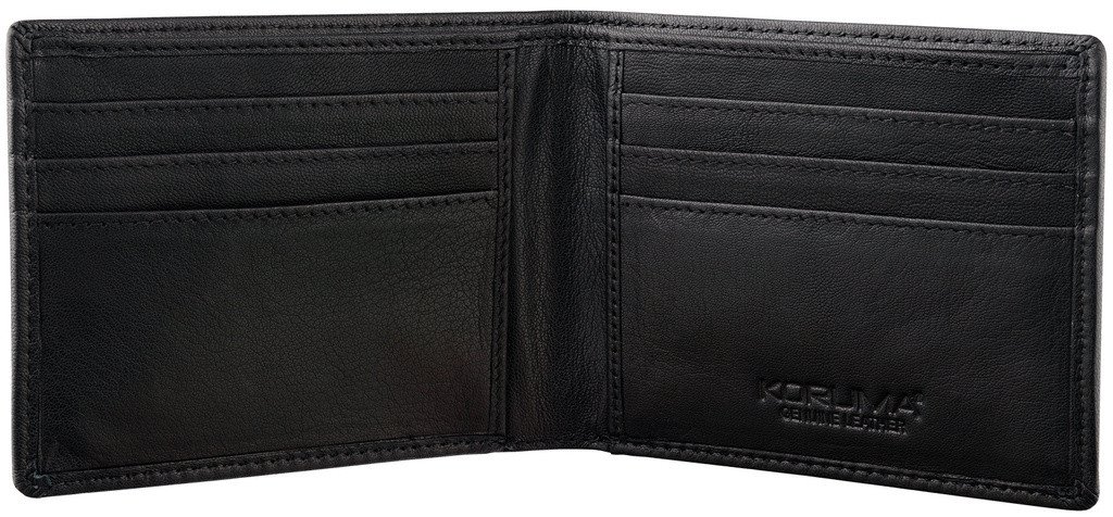 Cienki portfel męski skórzany typu SLIM (Czarny) Uniwersalny