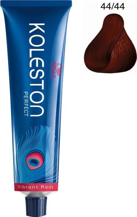 Wella Professionals Wella Professionals, Koleston Perfect Me+, Permanent Hair Dye, 44/44 Medium Intense Red Brown, 60 ml For Women