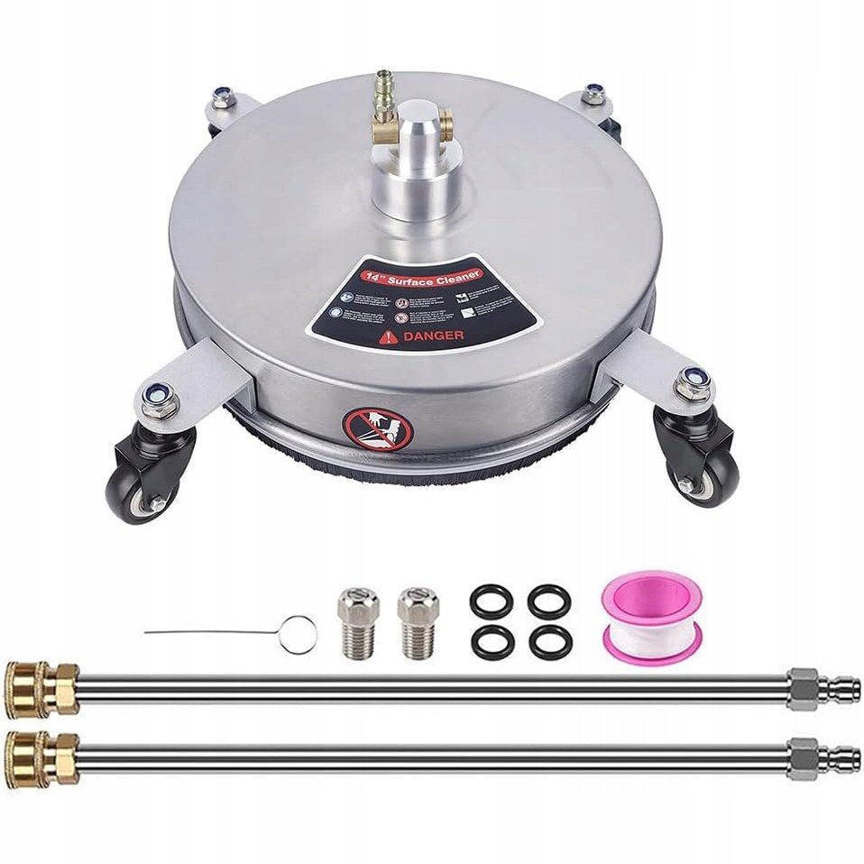 SZCZOTKA TYPU MOSMATIC T-RACER MYCIE BRUKU KOSTKI KARCHER SZYBKOZŁĄCZE 1/4