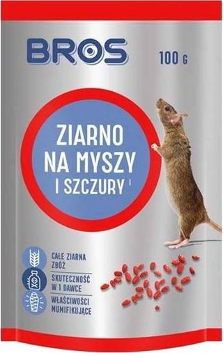 Bros Ziarno na myszy i szczury 100 g