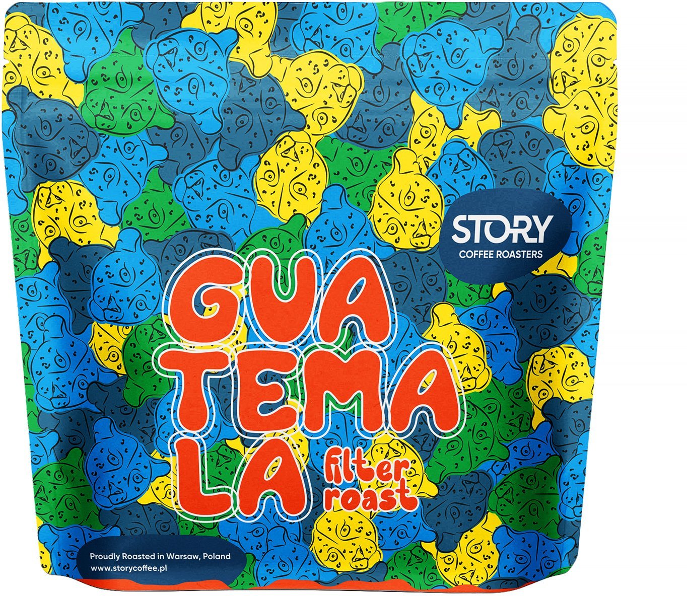 Kawa ziarnista Story Coffee Roasters Kawa ziarnista Gwatemala Acatenango Finca La Soledad 250g