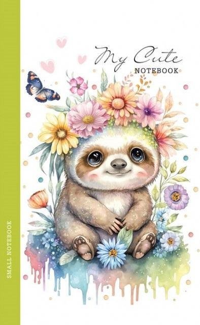 Notatnik 105x165/64K kratka leniwiec FRESH