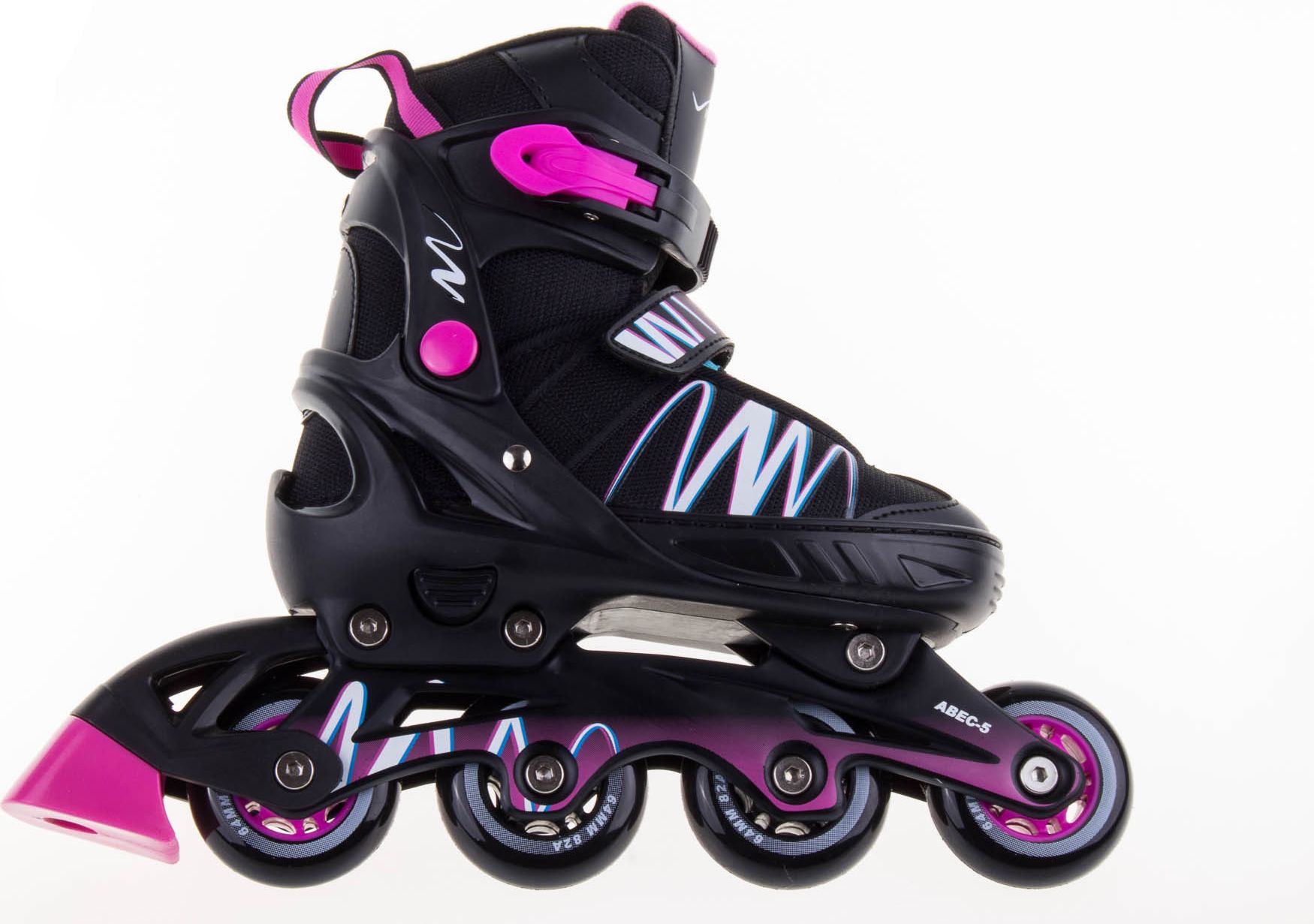 Rolki Vivo Pinky rekreacyjne regulowane czarne r. 29-32