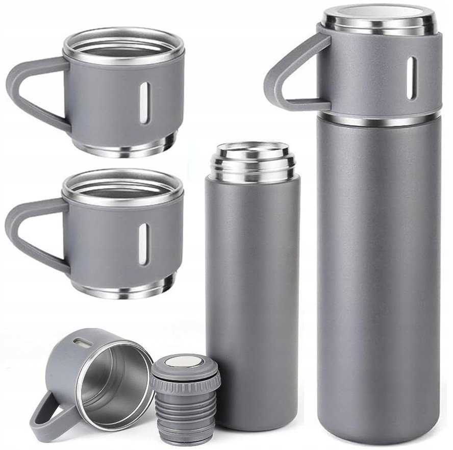 Floria ZLN0745 Thermos with 2 mugs set 500ml