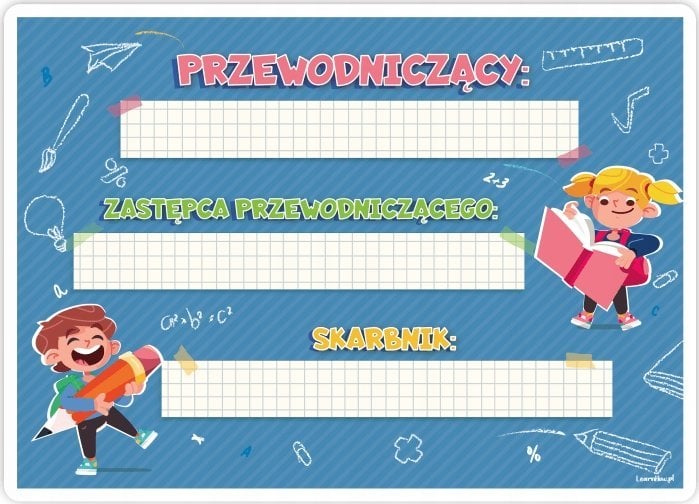 Teka Tablica trójka klasowa