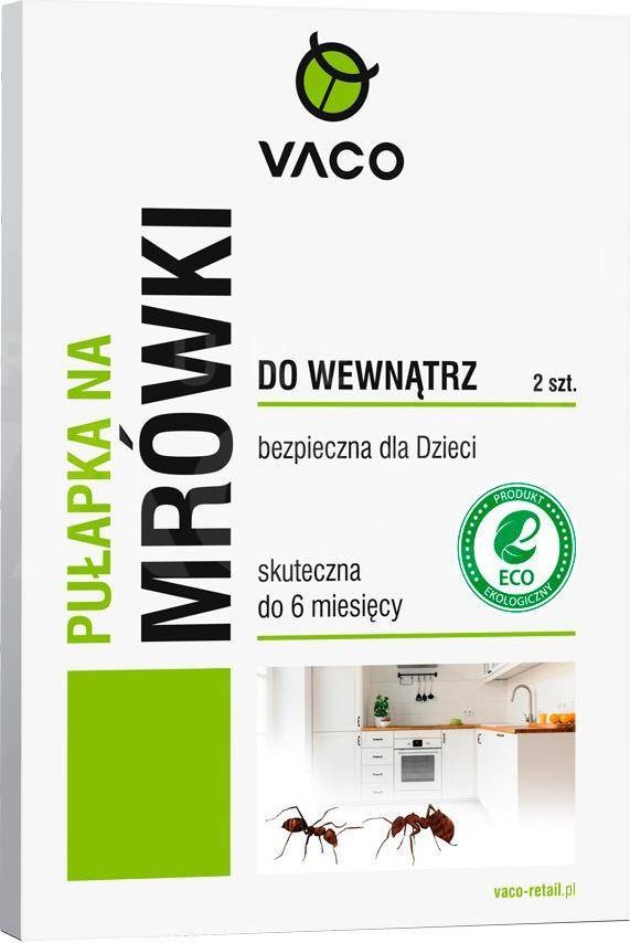 Vaco Pułapka na mrówki do użytku wewnątrz pomieszczeń 2 szt.