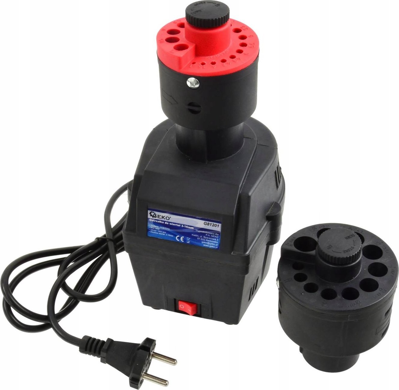 Geko Ostrzałka do wierteł 3-16mm (6)