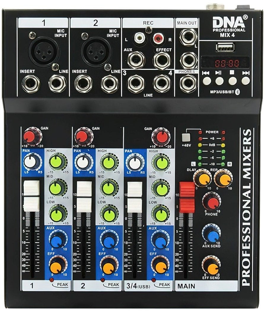 DNA Professional MIX 4 - analogowy mikser audio