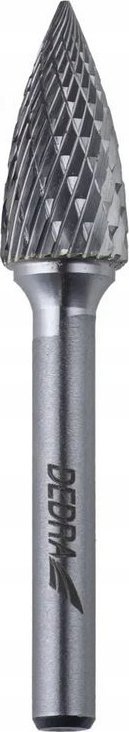 Dedra Frez trzpieniowy ostroł.ostry G12x25mm, trzpień 6mm
