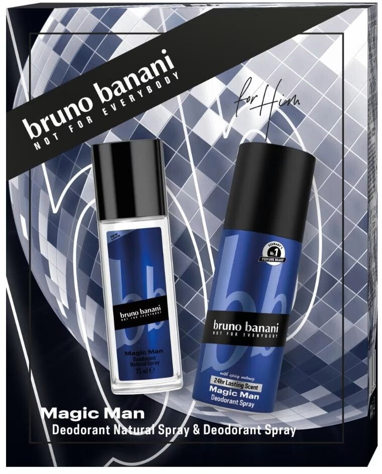 Bruno Banani ZESTAW Magic Man EDT spray 75ml + DEZODORANT spray 150ml