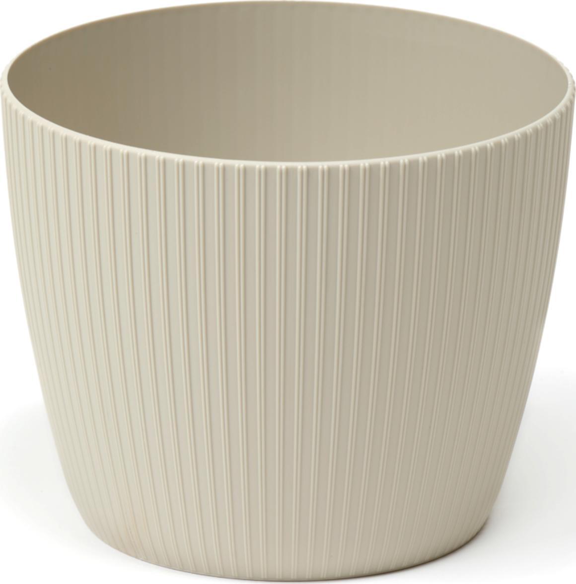 Lamela Doniczka osłonka kremowa 16 cm Magnolia Jumper