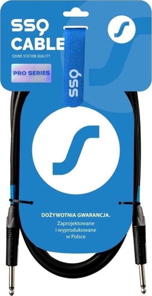 Kabel SSQ SSQ JMPJMP2 PRO - Jack mono 6,3mm - jack mono 6,3mm