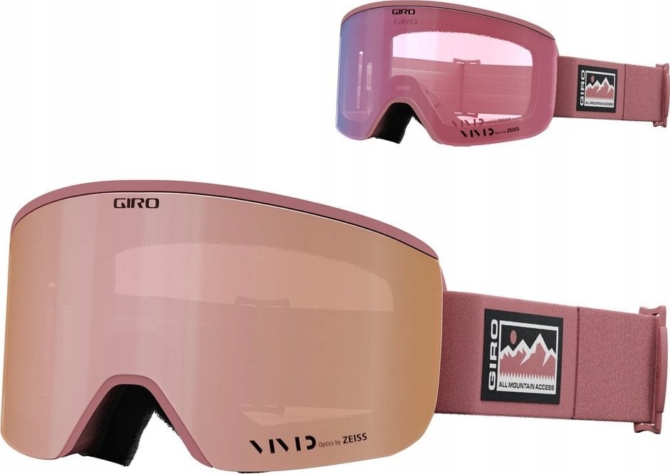 Gogle zimowe GIRO ELLA ROSE ACCESS (szyba VIVID ROSE GOLD 00% S3 + VIVID INFRARED 62% S1) (NEW 2024/2025)