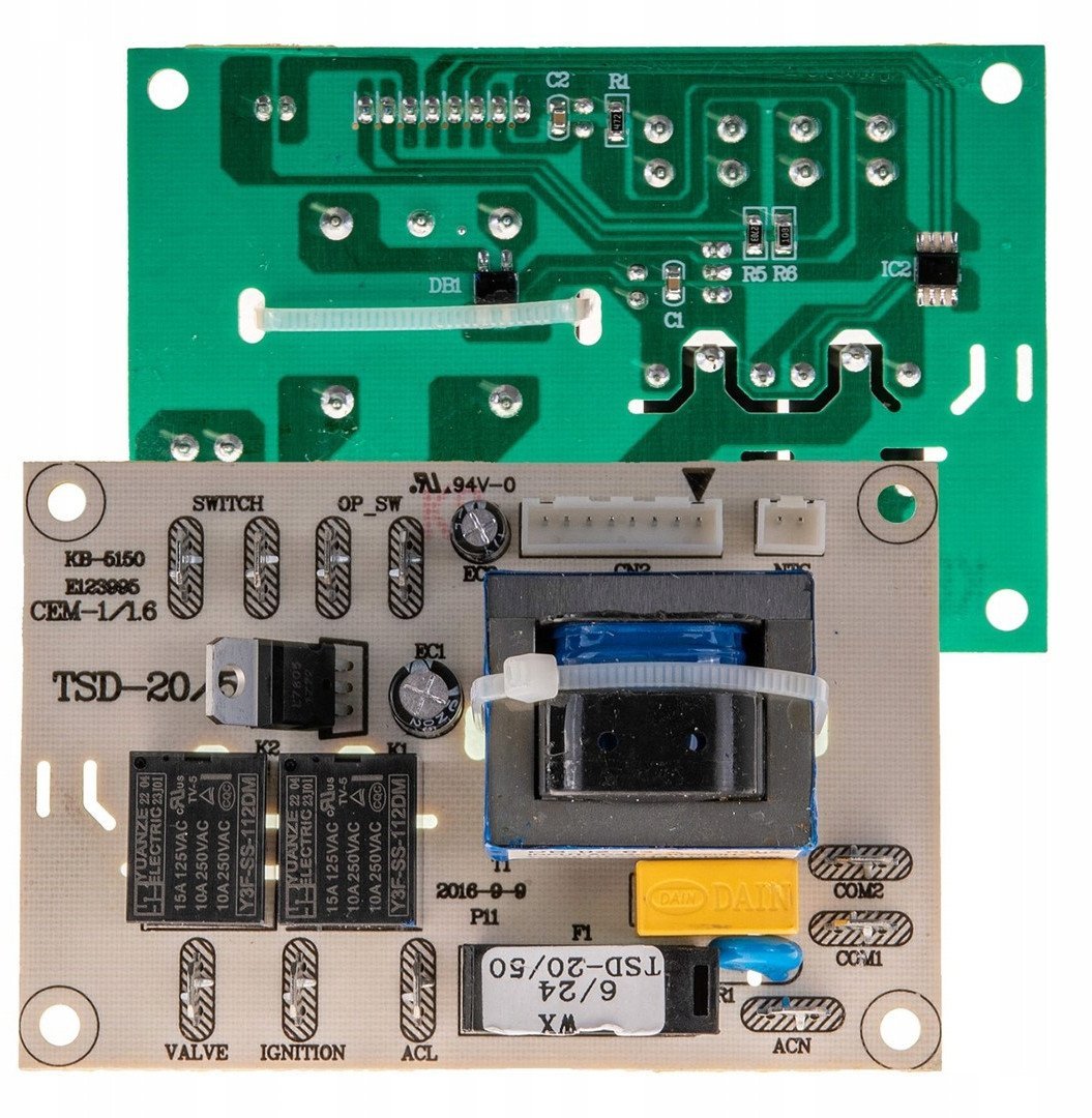 Płyty elektroniki do nagrzewnicy olejowej z termostatem 40KW