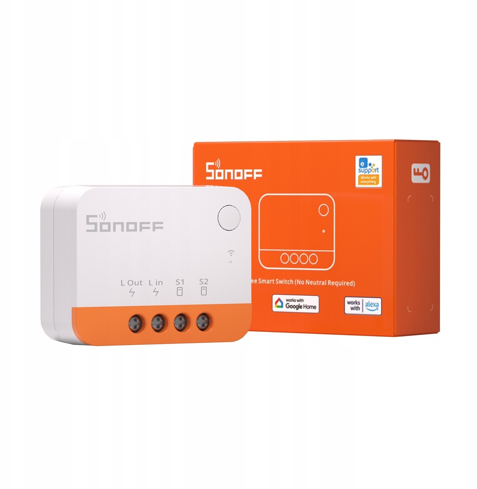 Inteligentny mini przełącznik ZigBee Sonoff ZBMINIL2 [2 PACK]