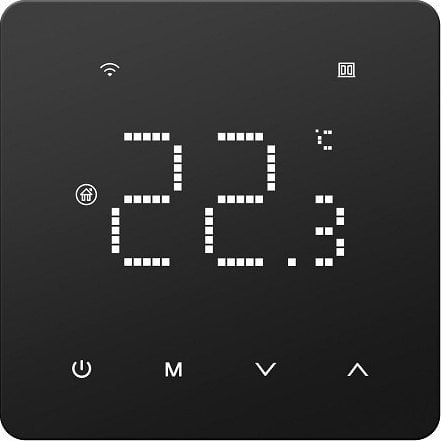 Tuya TUYA Programuojamas termostatas dujų katilui, Wi-Fi, 3A, 230VAC