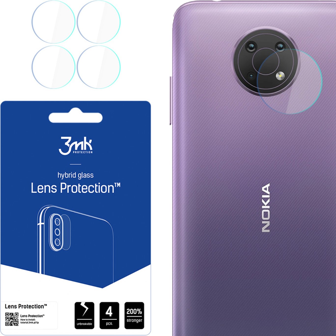 NOKIA G10 - 3MK LENS PROTECTION