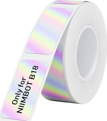 Niimbot Etykiety Termiczne Niimbot naklejki EL14x30mm 190 sztuk (Srebrne)